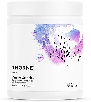 Amino Complex - Clinically-Validated EAA and BCAA Powder for Pre or Post-Workout - Promotes Lean Muscle Mass & Exercise Recovery* - NSF Certified for Sport - 30 Servings - 8.0 Oz - Berry