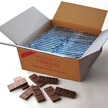 Chocoya Sugar-Free, Non-Sugar Couverture Chocolate, Individually Wrapped, No Sugar, No Vegetable Fat, Non-Alkali Processed, Low Calorie