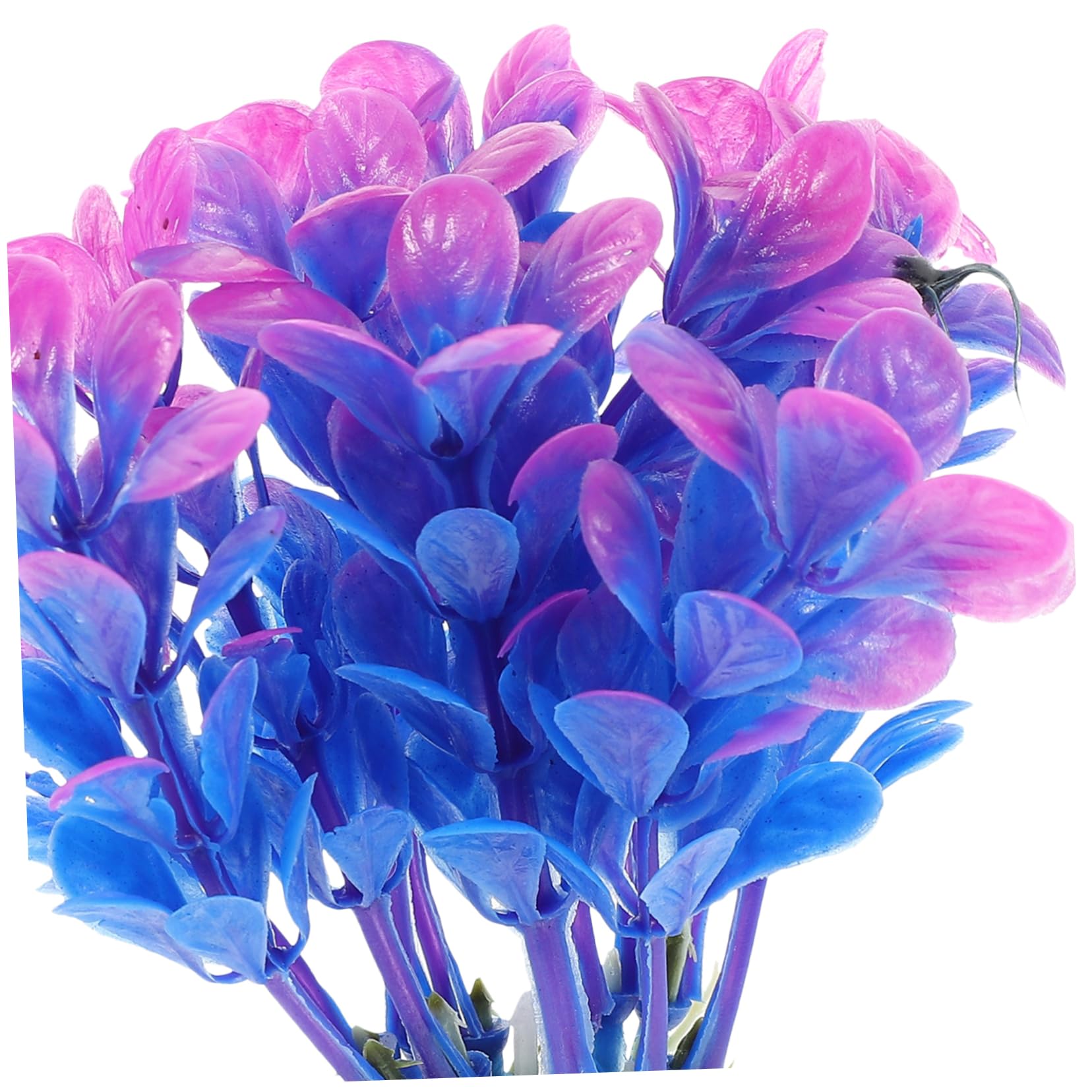 Yardwe 5 Set Decorazioni per Piante D'acquario Decorazioni per Acquari Pianta Fontana Pescare Piante Acquatiche Artificiali Decorative Ornamento di Piante Acquatiche Plastica 5 Pezzi*5