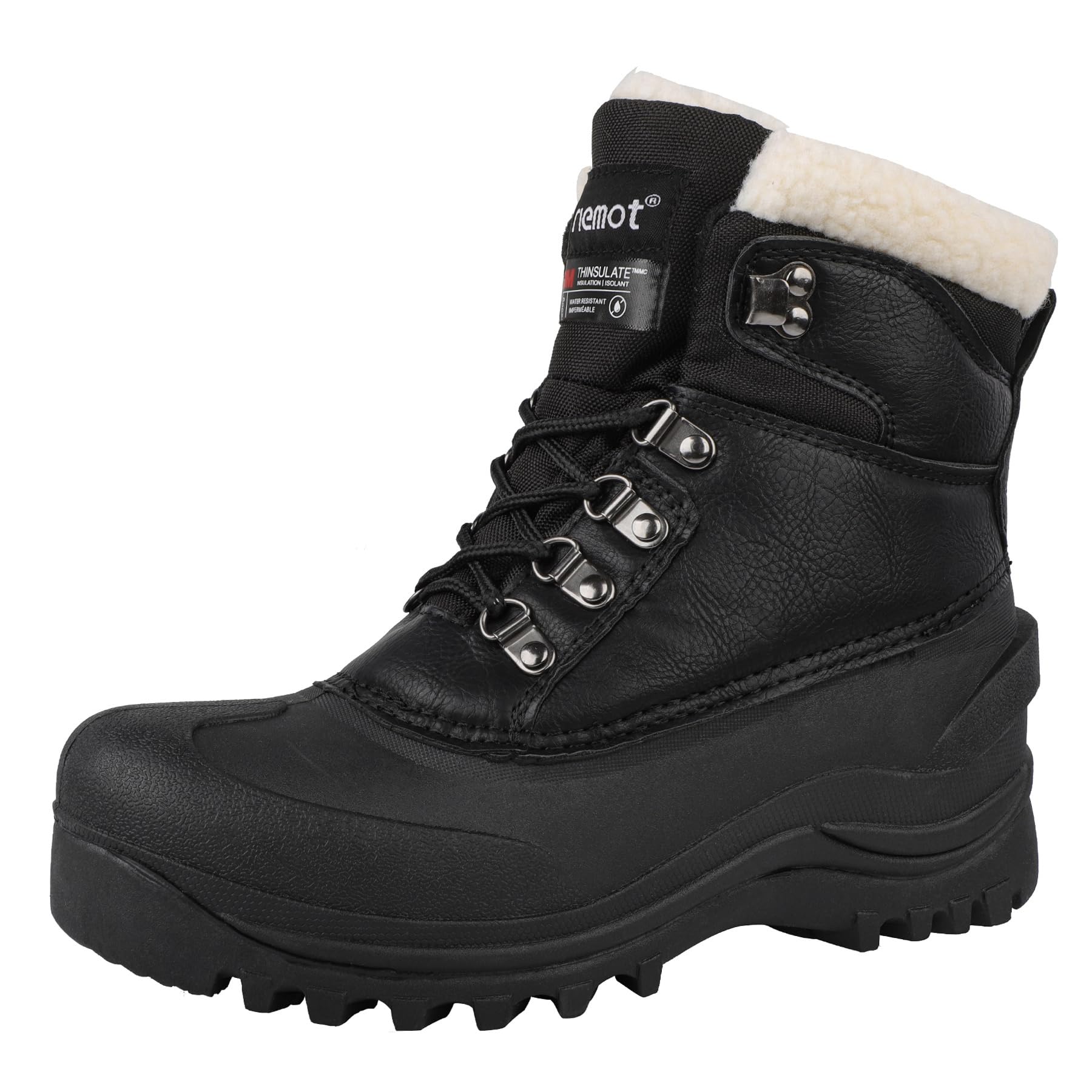 Riemot Insulated Lace-Up Boots