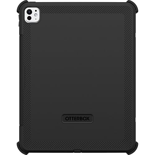 OtterBox Defender Series Case for iPad Pro 13-inch (M4 and M5) - Black, Rugged, Durable, Multi-Layer Protection