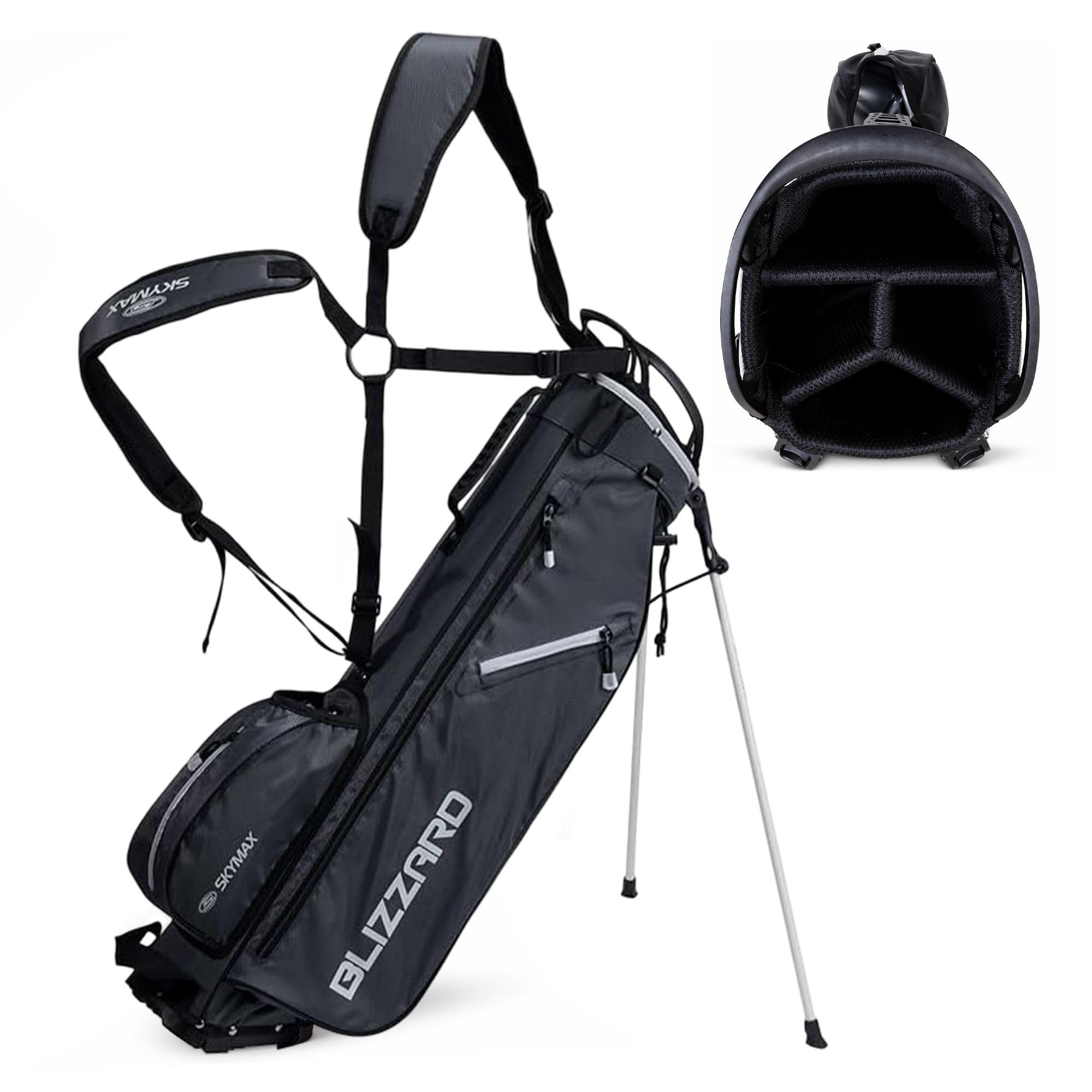 Skymax Blizzard 7" Stand Bag Charcoal/Grey