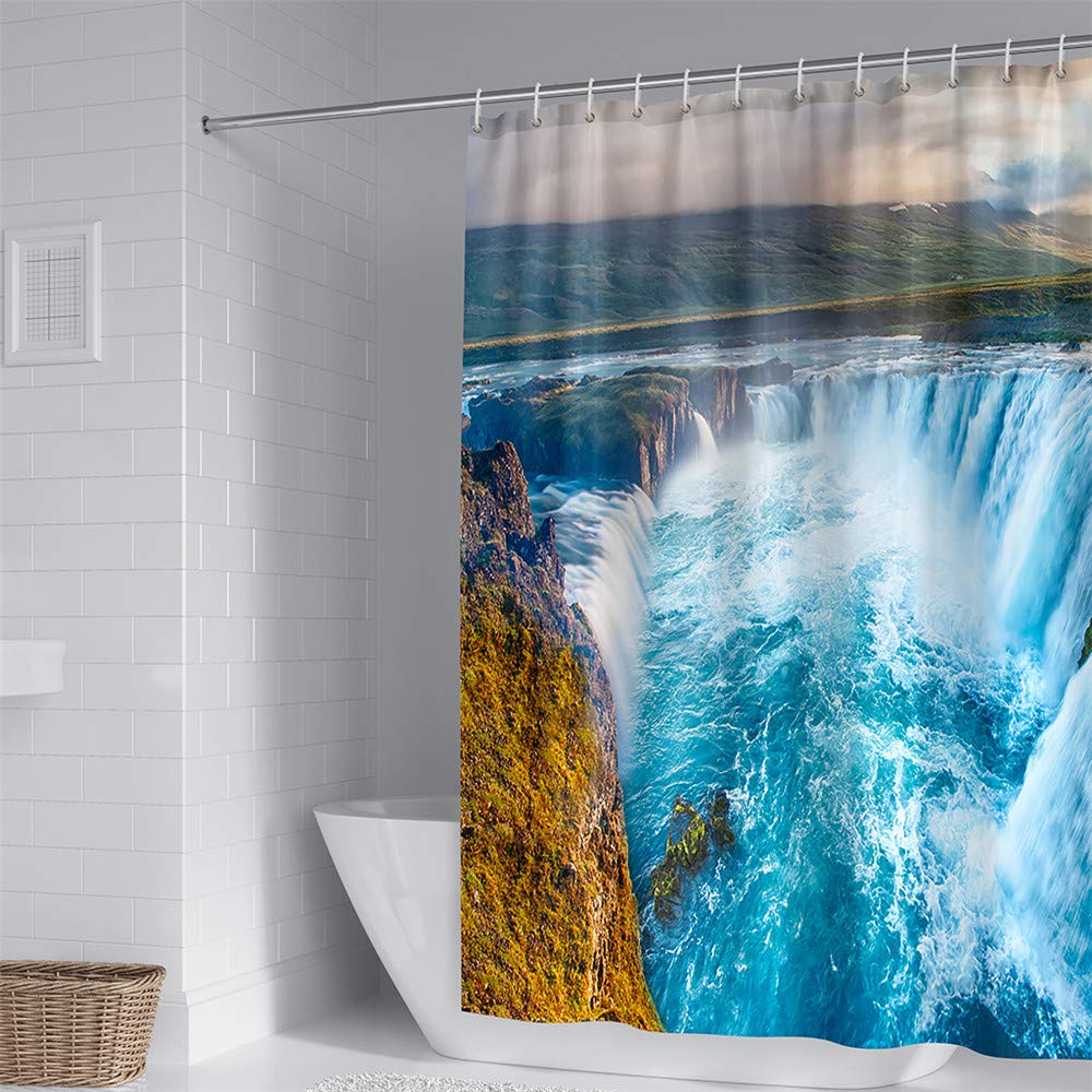 Rideau De Douche Moderne Salle De Bain étanche Moi... – Grandado