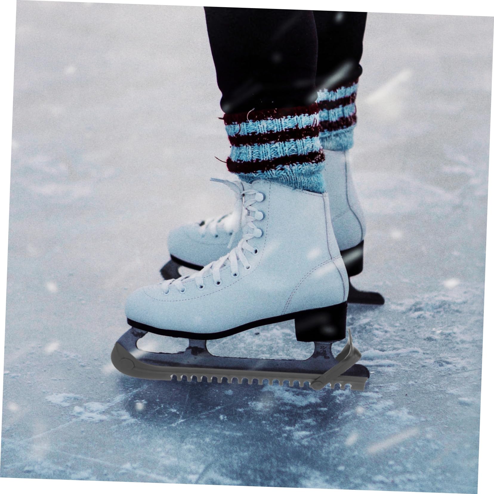 BESPORTBLE 3paires Couvre-Lames De Patinage Glace Pratique Et Résistante pour Patins à Glace pour Hockey Et Patinage Artistique Préserve Les Lames Et Facilite Le Transport