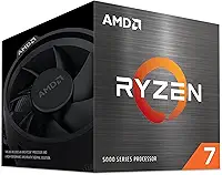 Processador AMD Ryzen 7 5700 Box (AM4/8 Cores/16 Threads/4.6GHz/20MB Cache/Wraith Spire/Sem Video)
