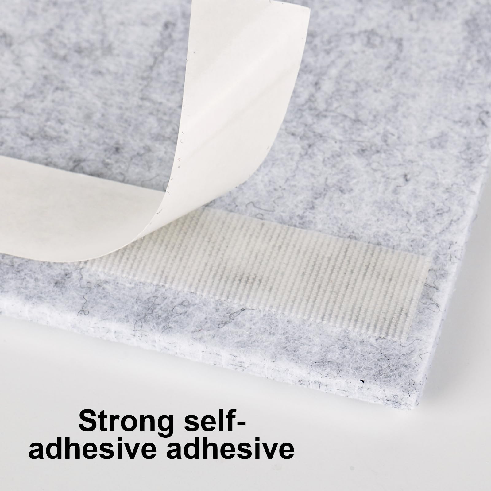 6 Pannelli In Feltro 30x30 Cm Con 60 Puntine – Bacheca Decorativa Grigio Scuro, Adesiva, Senza Fori, Per Ufficio E Scuola