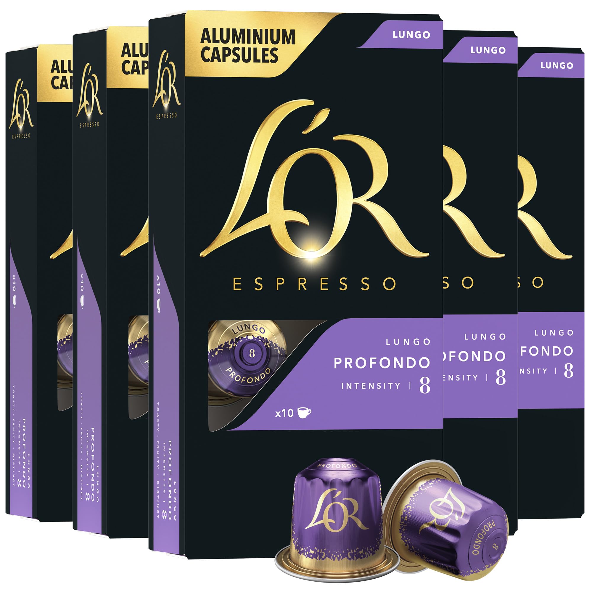 L'OR Cápsulas espresso - Profondo Lungo 50 unidades