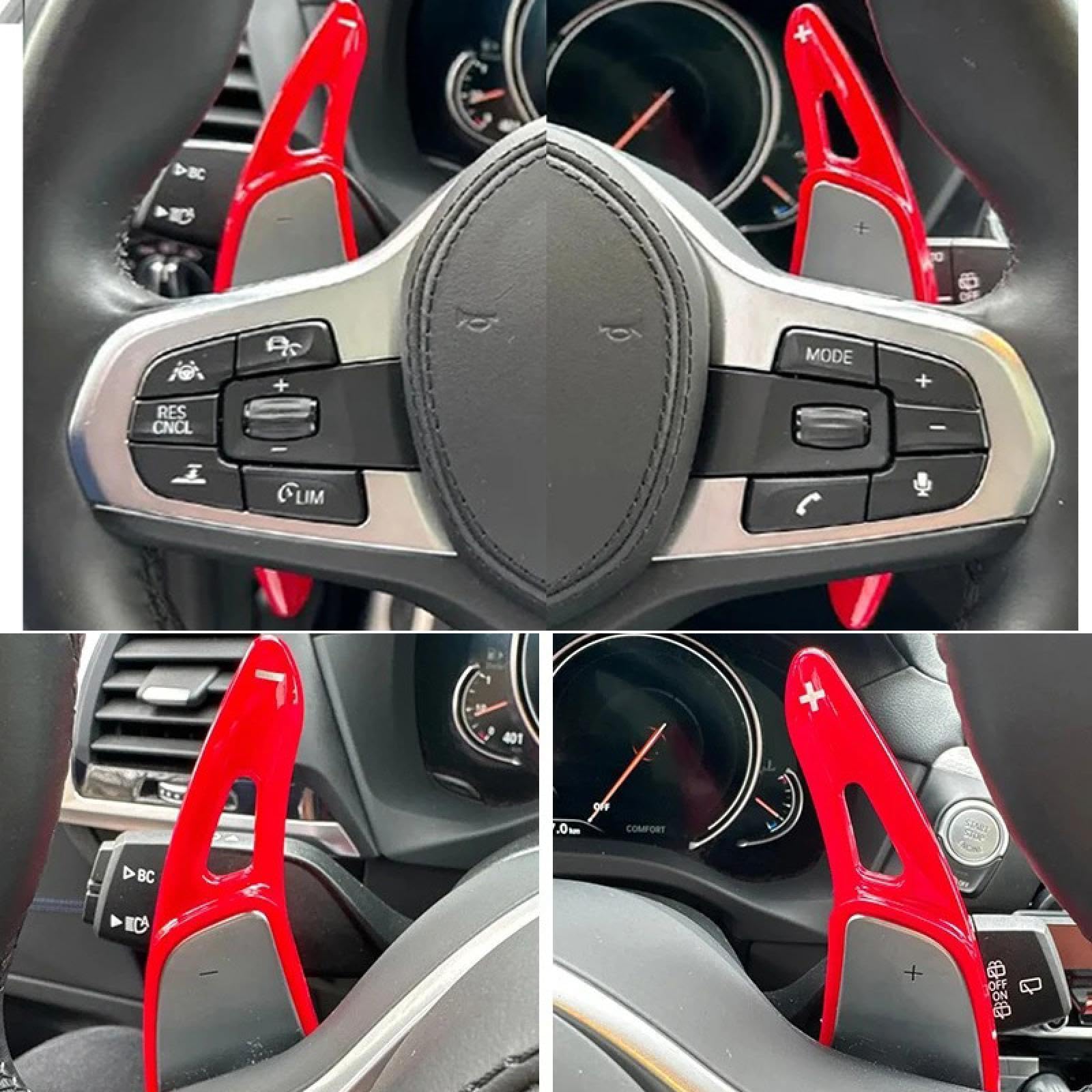 Palette del Cambio per BMW Serie 1/2/3/5/6/7 GC GT Touring F40 F44 F90 G01 G02 G20 G21 G30 G31 G32 G11 G12 xDrive, Cambio al Volante dell'auto