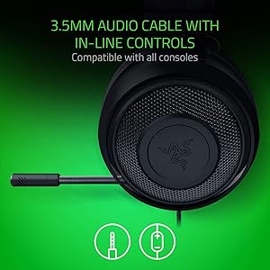 Razer Kraken Casque de Jeu Kraken 2019 Noir Razer Kraken Casque de Jeu Kraken 2019 Noir