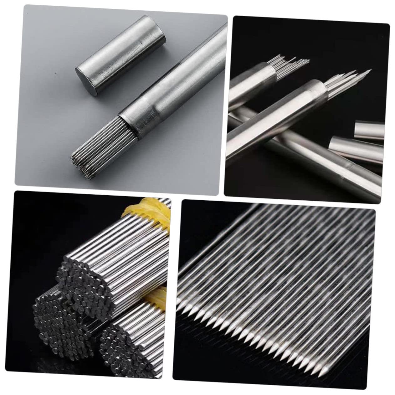 BESPORTBLE Spiedini per Barbecue in Acciaio Inossidabile 304 Resistenti da 30 Cm, Spiedini per Grigliate All'aperto e Campeggio, Set da 100 Pezzi Design Antigoccia e Superficie Lucidata