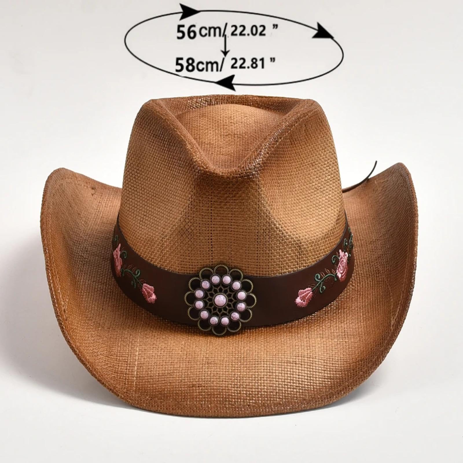 Fedora Trilby Filzhut Hut Stroh Cowboy Hut Outdoor Reise Strand Sonnenhut Herren Damen Vintage Gentleman Lady Cowgirl Jazz Hut