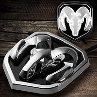 Vista 1 de Emblema de rejilla iluminada RAM 2009-18, cromado