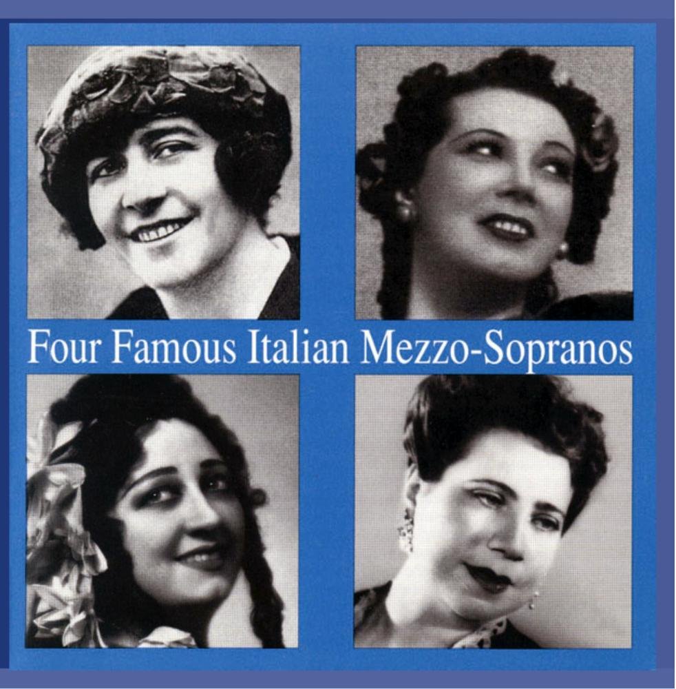 Donizetti Verdi Mozart Rossini Et Al.: Arias. ('Four Famous Italian Mezzo-Sopranos': Irene M [Audio CD] VARIOUS ARTISTS