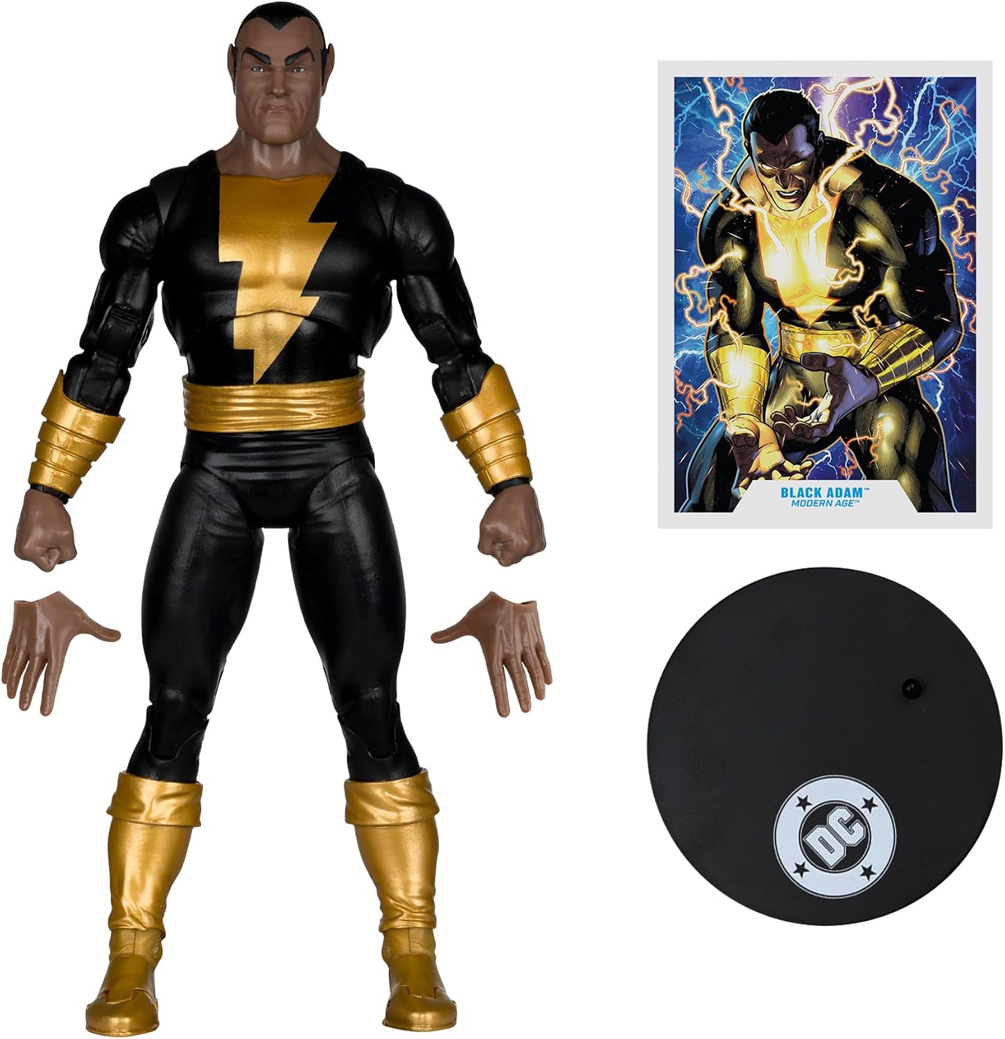 McFarlane Toys- DC Multiverse Black Adam (Modern Age) 7in Action Figure image 2