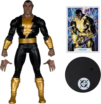 McFarlane Toys- DC Multiverse Black Adam (Modern Age) 7in Action Figure