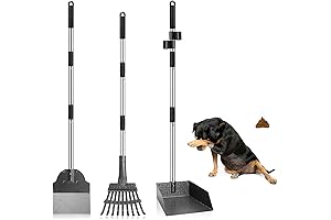 Adjustable Dog Poop Scooper for Easy Backyard Cleanup