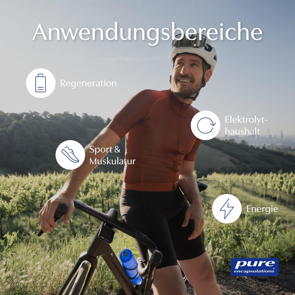 Pure Encapsulations Magnesiumcitrat | 180 vegane Kapseln (3 Monate Vorrat) | Unterstützung für Muskelfunktion und Energiestoffwechsel | Hoher Gehalt an organisches Magnesium