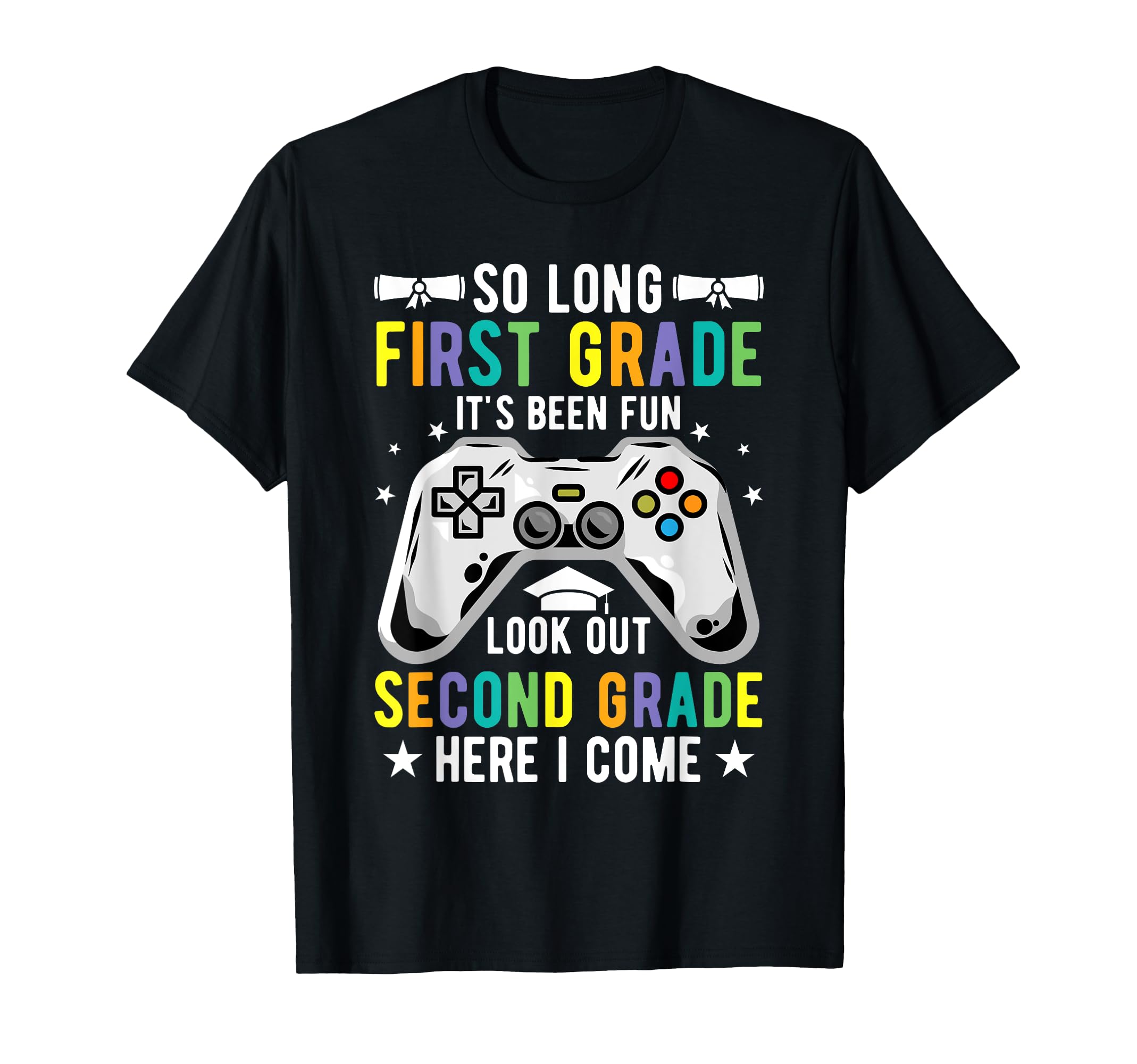 So Long First Grade second Grade Here I Come Graduation Boys T-Shirt