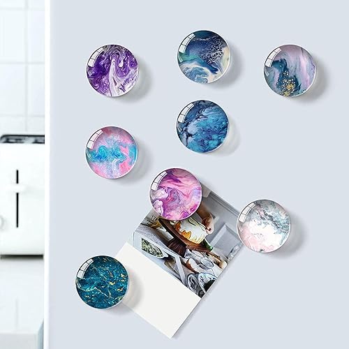 Miniatura 2 de 12 calcomanías de cristal para nevera, pintura al óleo para perro, decoración para manualidades, imanes de nevera fuertes para cocina, escuela,