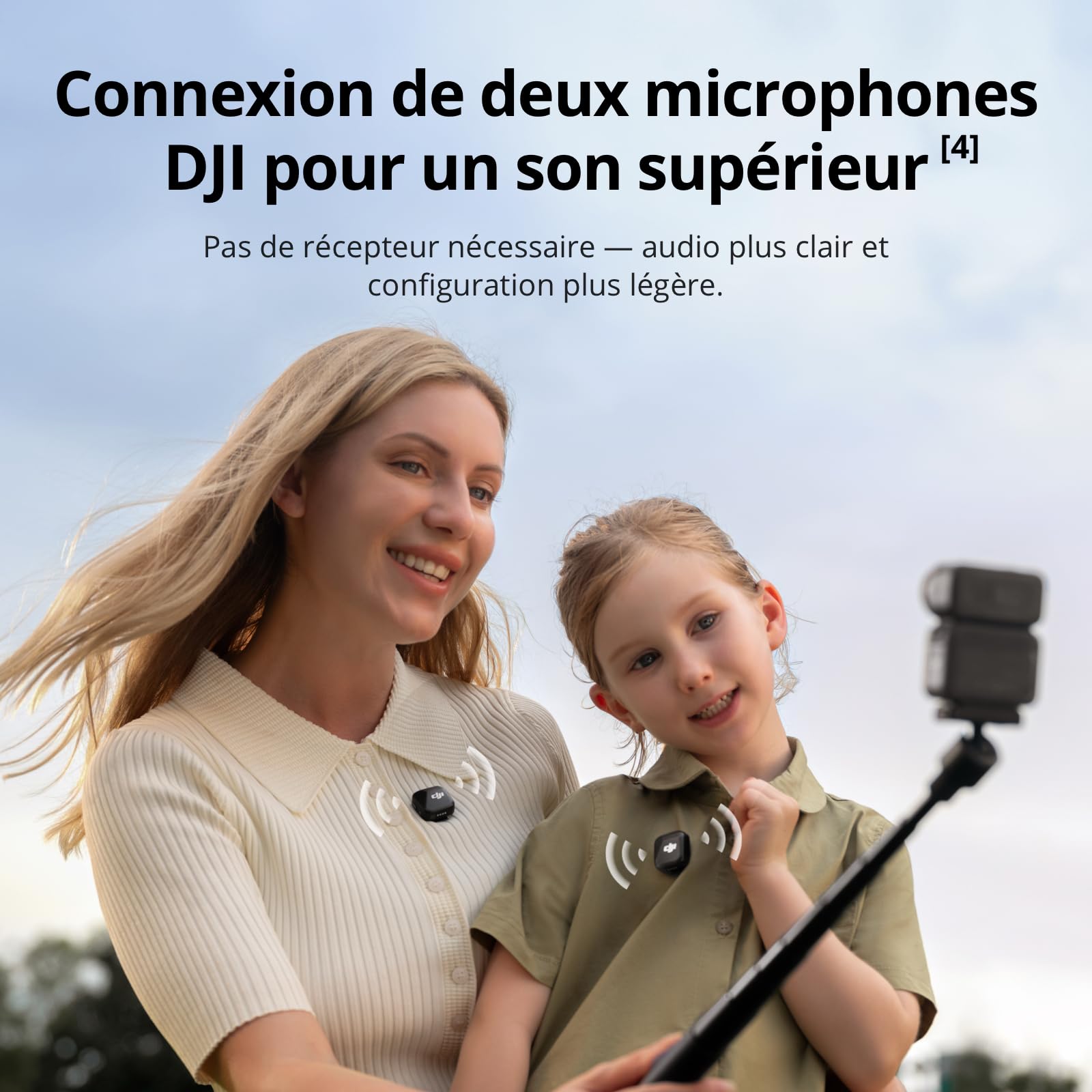DJI Osmo Nano Bundle Standard (64 Go) - Petite caméra vlog 4K/60 IPS avec capteur 1/1,3″, vidéo FOV Large 143°, 200 Min d'enregistrement, caméra POV magnétique 4K pour Le Sport, Le vlog