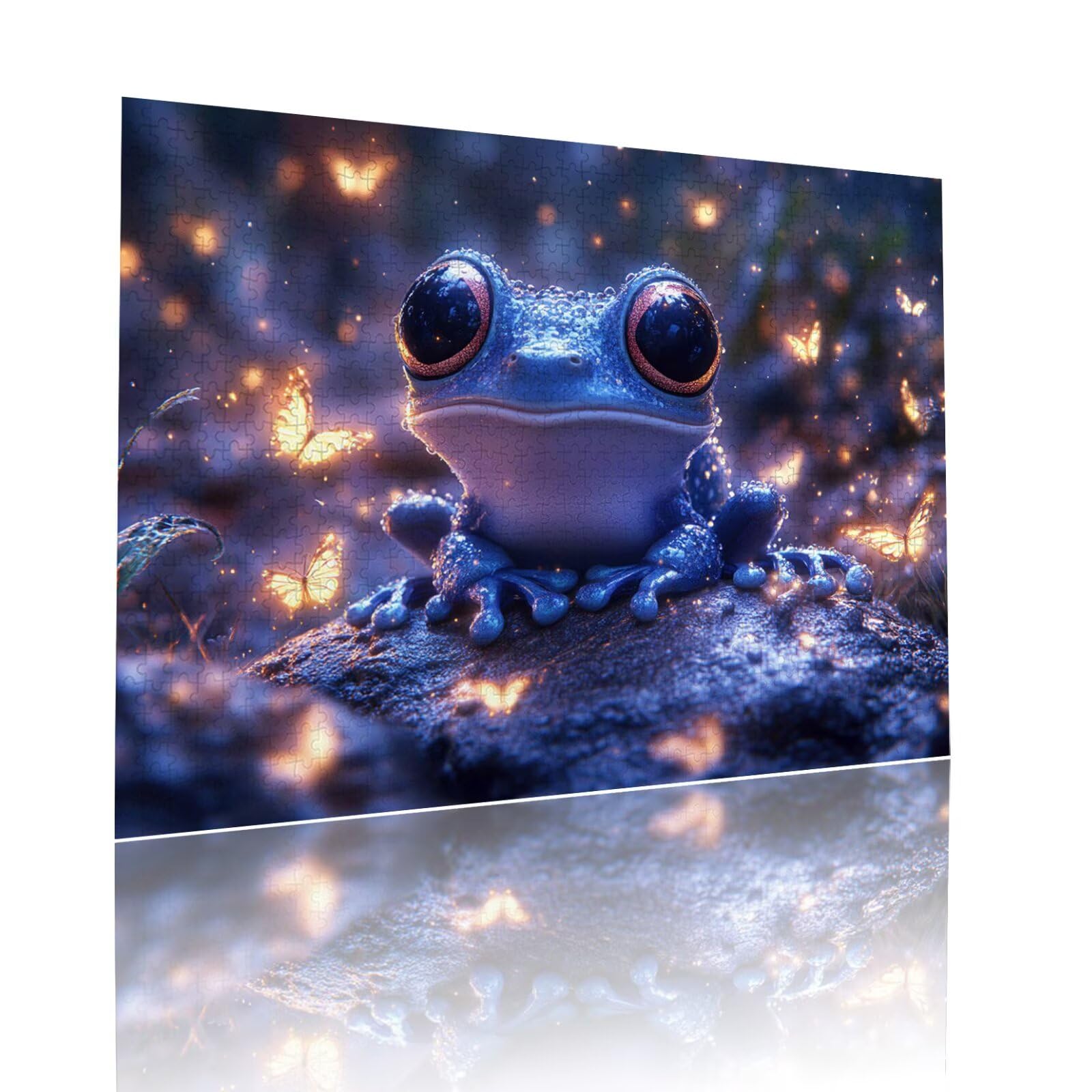 Puzzle Erwachsene 2000 Teile Laubfrosch Schmetterling Educa Jigsaw für Kinder ab 8 Jahren Mädchen Jungen, Erwachsene Impossible Klassische Puzzles Schwer, Anspruchsvoll, Als Geschenke 70x99cm t-920