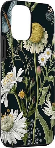 Miniatura 3 de Funda para iPhone 12 Mini Wildflowers Botanical Daisy Flowers Dandelion Dragonfly