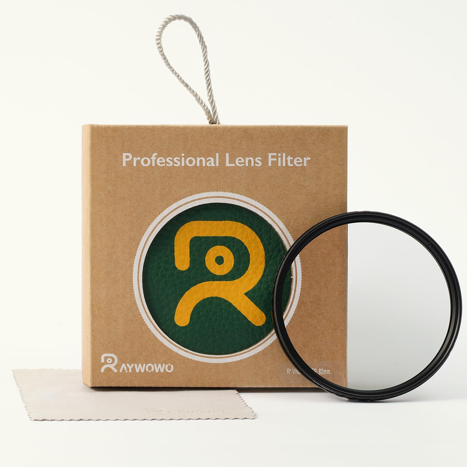 RAYWOWO Concept UNC UV Filter Shockproof Tempered Optical Glass with 24 Multi-Layer Coatings HD/Waterproof/Scratch Proof for Camera Lens Protection (49mm)