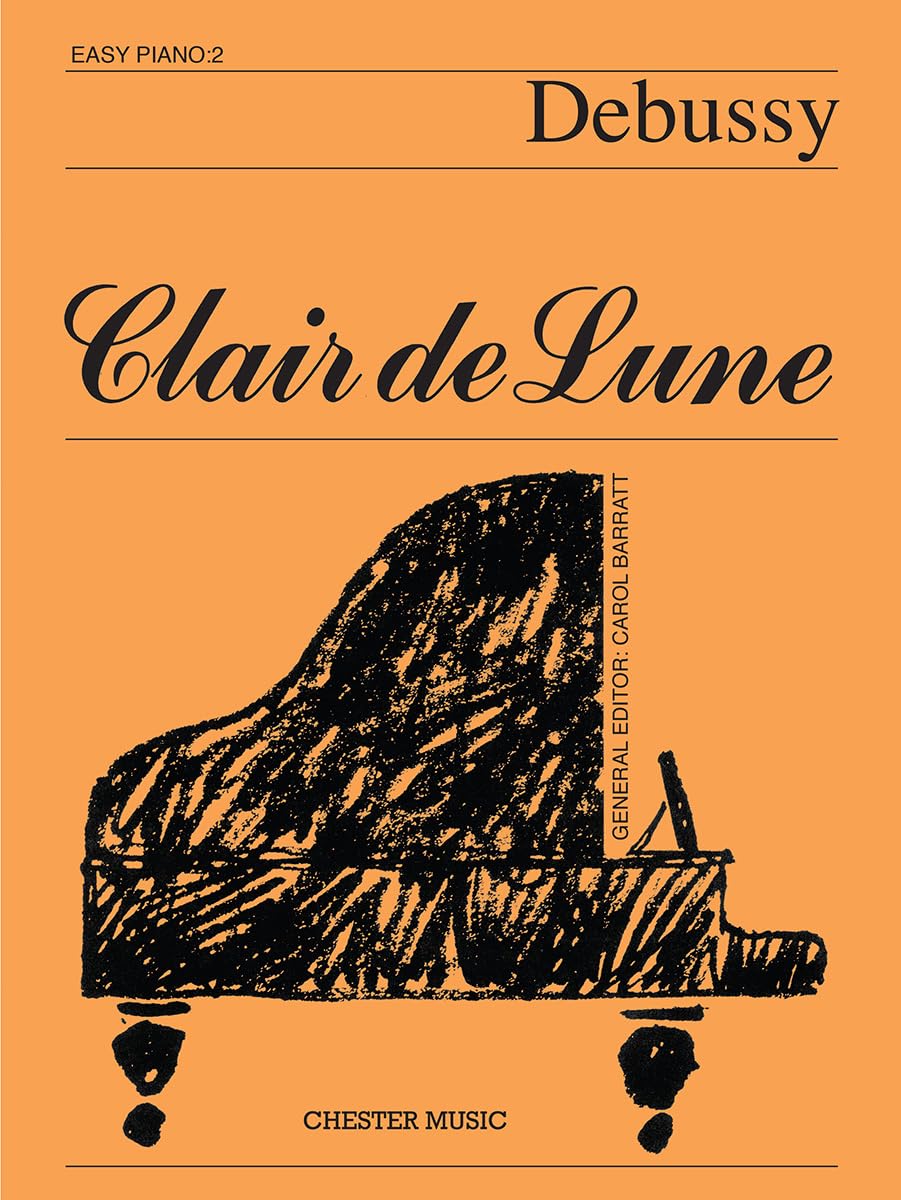 Clair De Lune. Easy Piano.