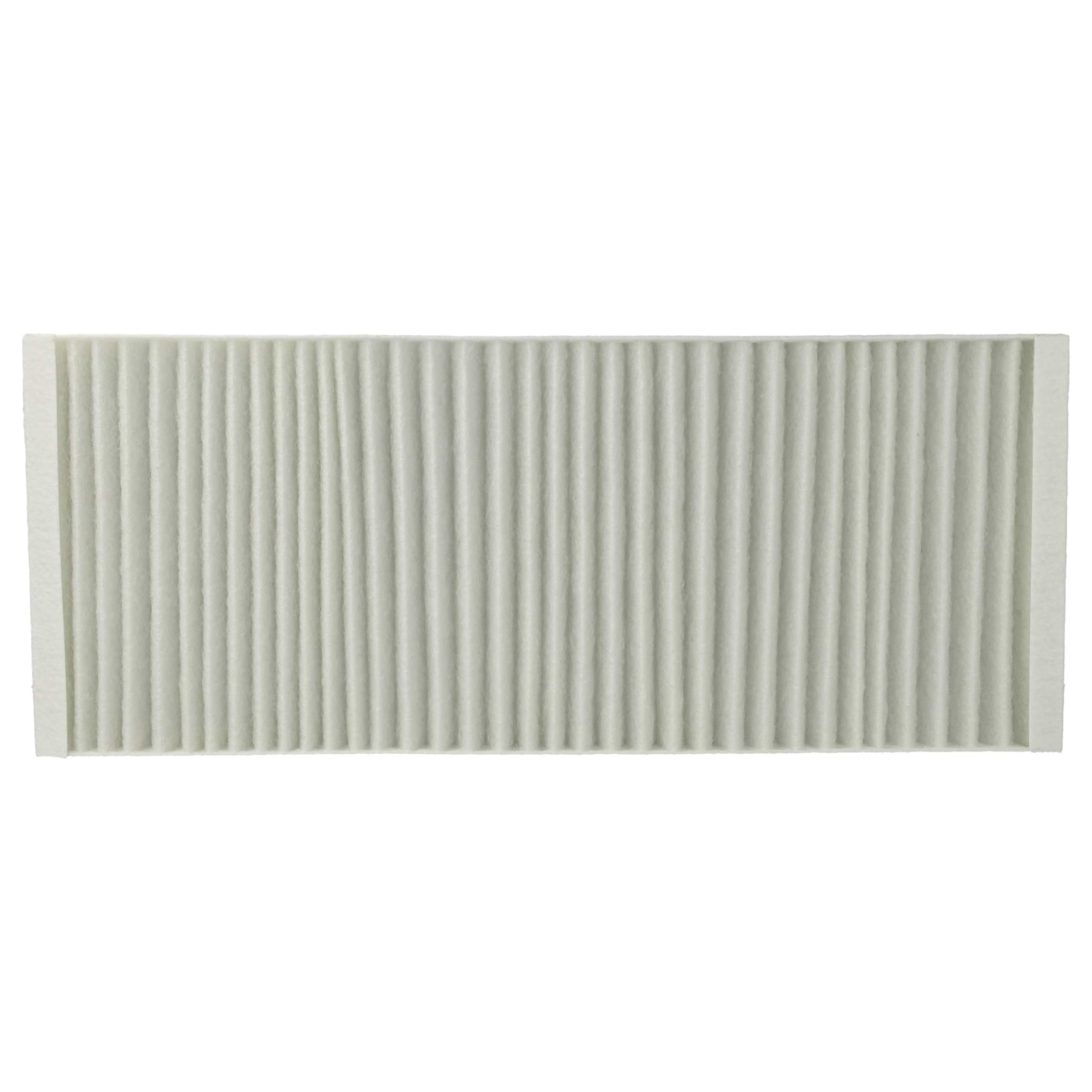 vhbw Filterset kompatibel mit Viessmann Vitovent 300-F Lüftungsgerät - Luftfilter G4 / F7 (4 Stück), Weiß