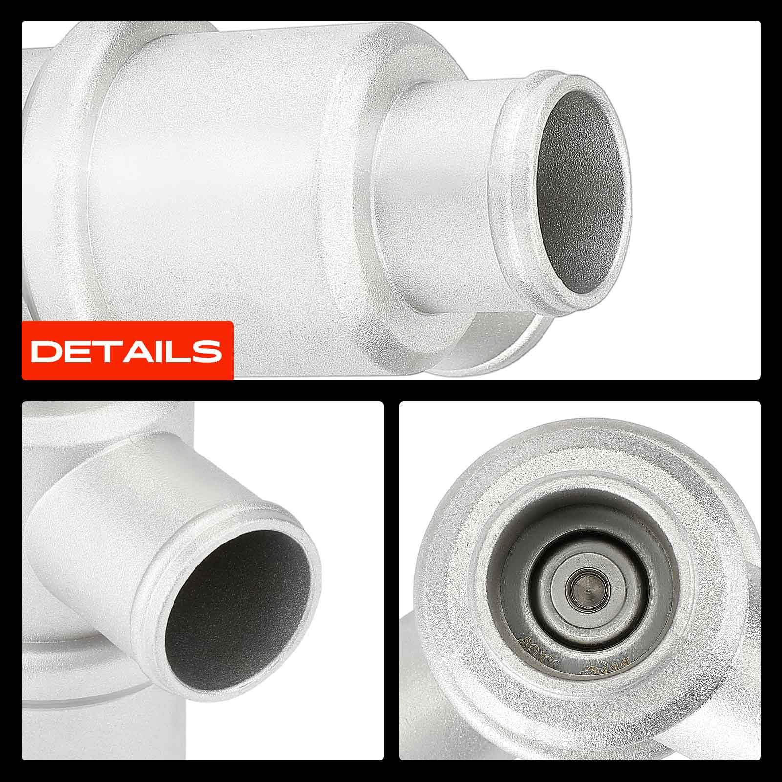 Frankberg Refrigerante del Termostato 80°C Compatibile con 110 2110 111 2111 112 2112 1200-1500 1200-1600 Kalina 1117 1119 Niva 2121 2105 2104 Toscana 2107 Replace# 21011306010