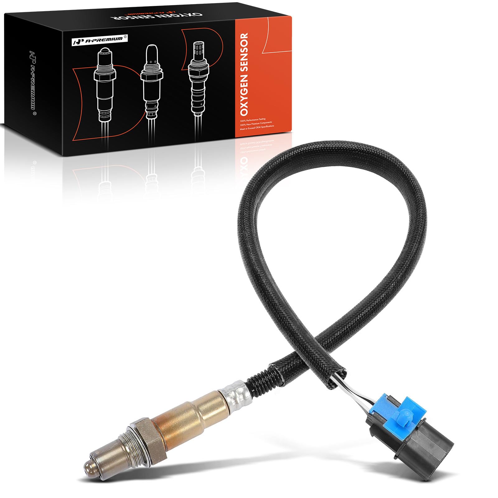 A-Premium O2 Oxygen Sensor Compatible with Hyundai Elantra 2011-2015, Accent 2010-2014, i20 2008-2012, i30 2007-2016, ix20 2010 & Kia Soul 2009, Forte 2012-2015, Rio, Cerato, CEE'D, PRO CEE ́D, Front-image-9