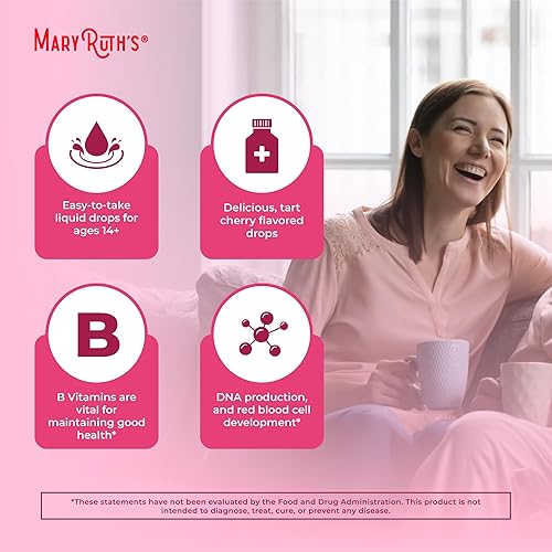 Miniatura 6 de Complejo de vitamina B con biotina | Suplemento vitamínico complejo B | Suministro de 2 meses | Vitaminas líquidas para uñas de cabello | Suplemento