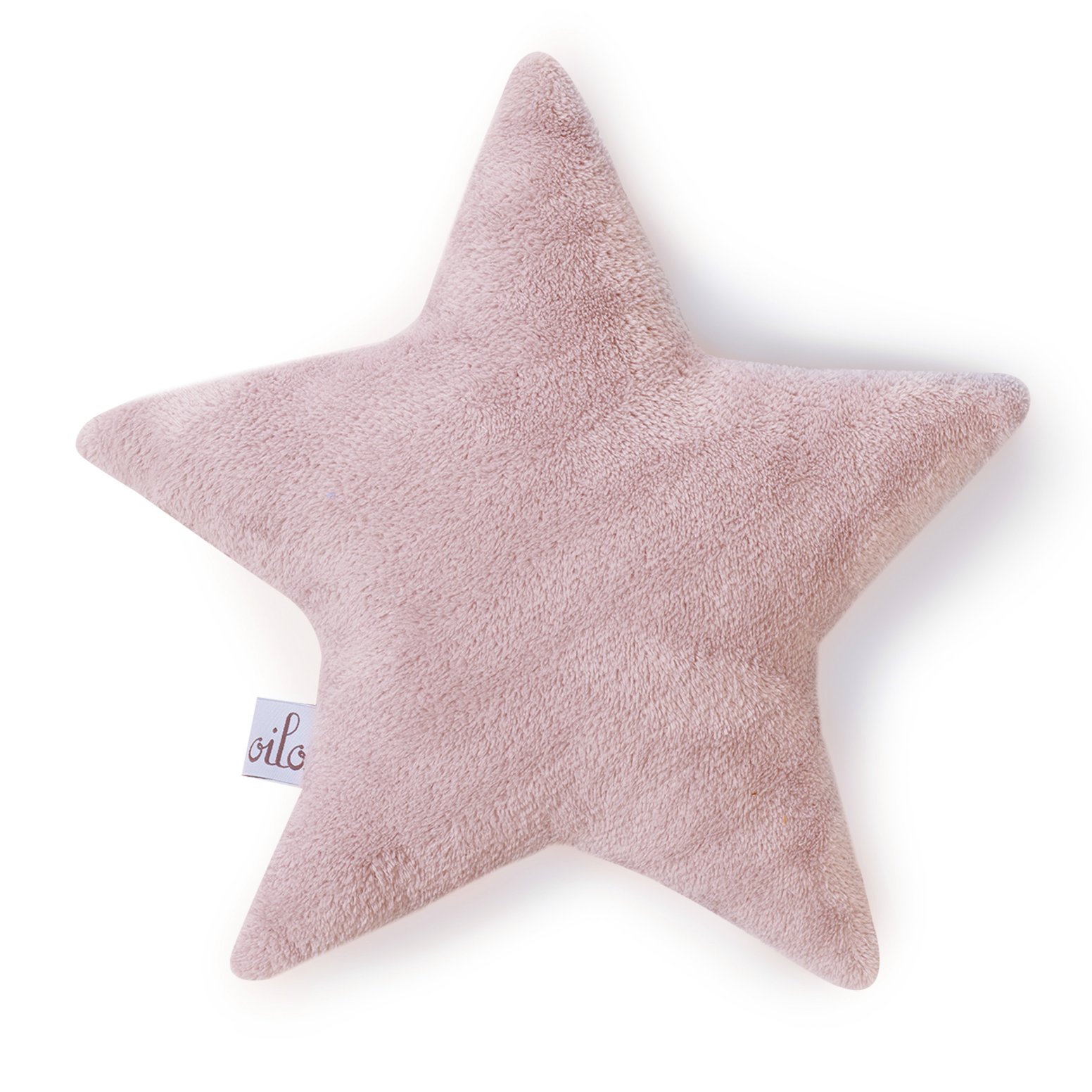 Oilo Plush Star Dream Pillow, 13" Decorative Throw Pillow, Machine Washable, Soft Plush, Luxury Nursery Bedding Collection, Perfect for Baby Girl, Boy