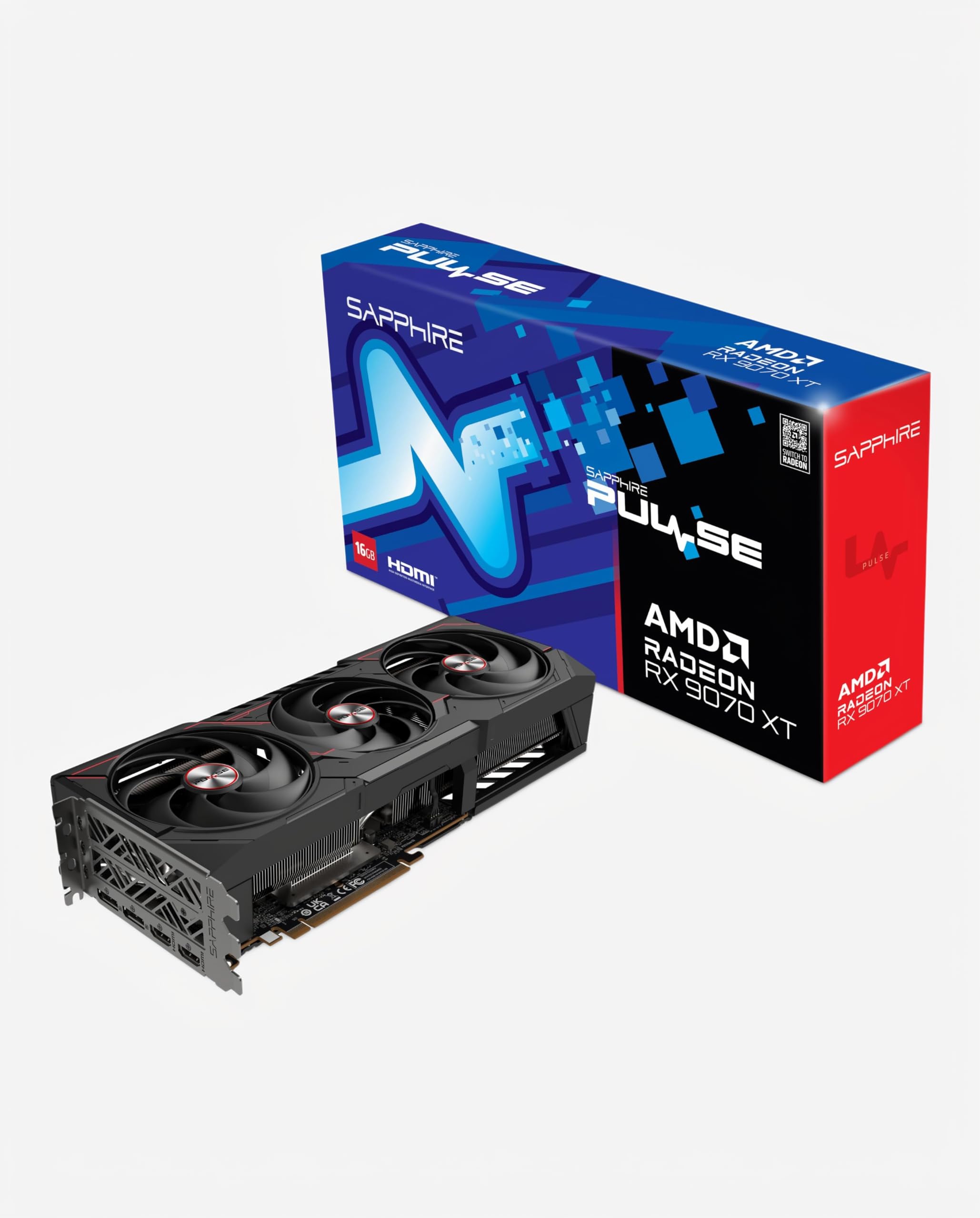 グラフィックボード・グラボ・ビデオカード Sapphire Pulse 9070XT Amazon | Sapphire Pulse AMD Radeon RX 9070 XT 16GB GDDR6 Gaming