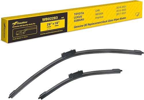 Miniatura 47 de Raidbee® 26"+15" Limpiaparabrisas para Automóviles de Reemplazo para Chevy Sonic 2012 2013 2014 2015 2016 2017 2018 2019 2020/Chevy SS 2014 2015