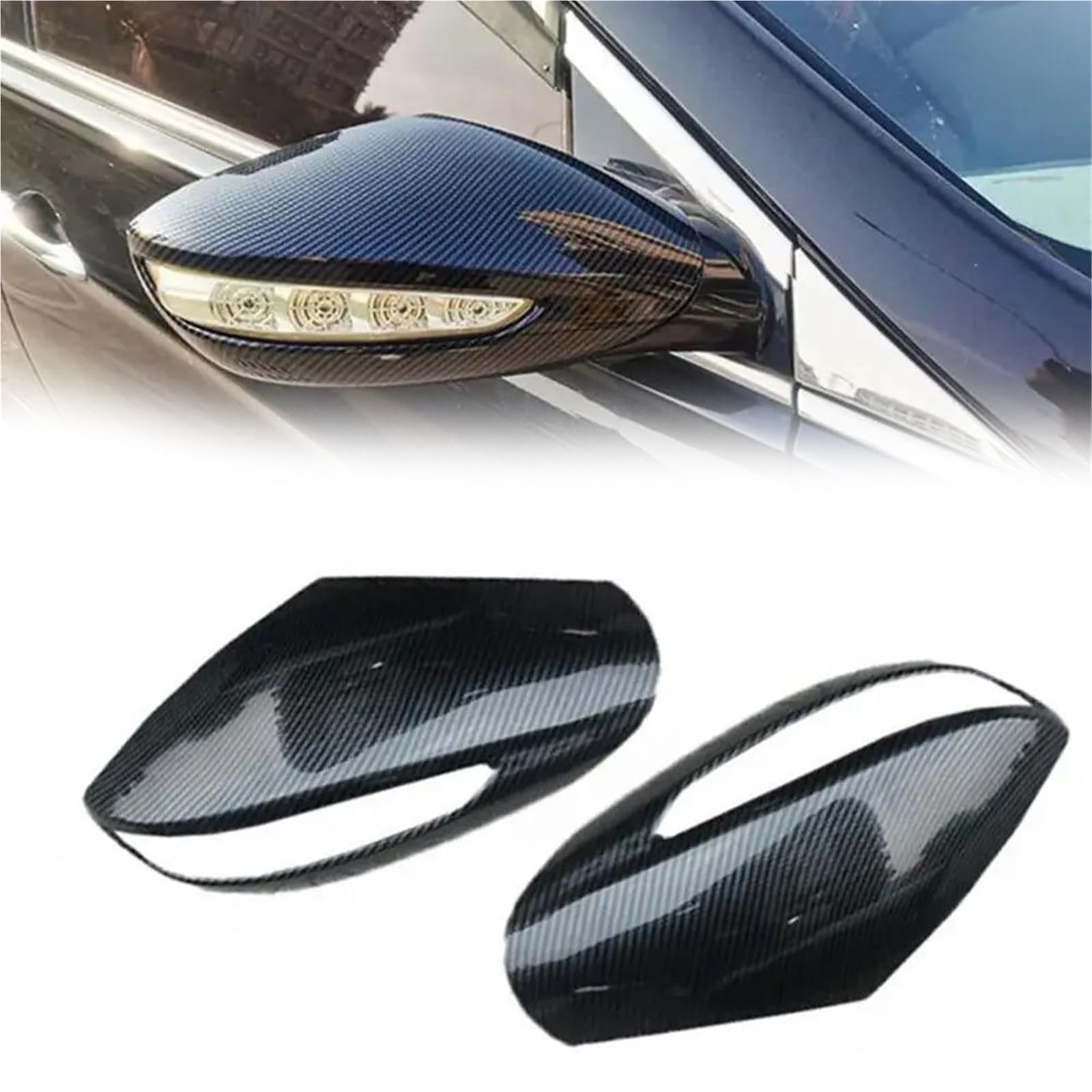 Capuchon rétroviseur Sonata 2011-2014 garniture premium au design aérodynamique élégant