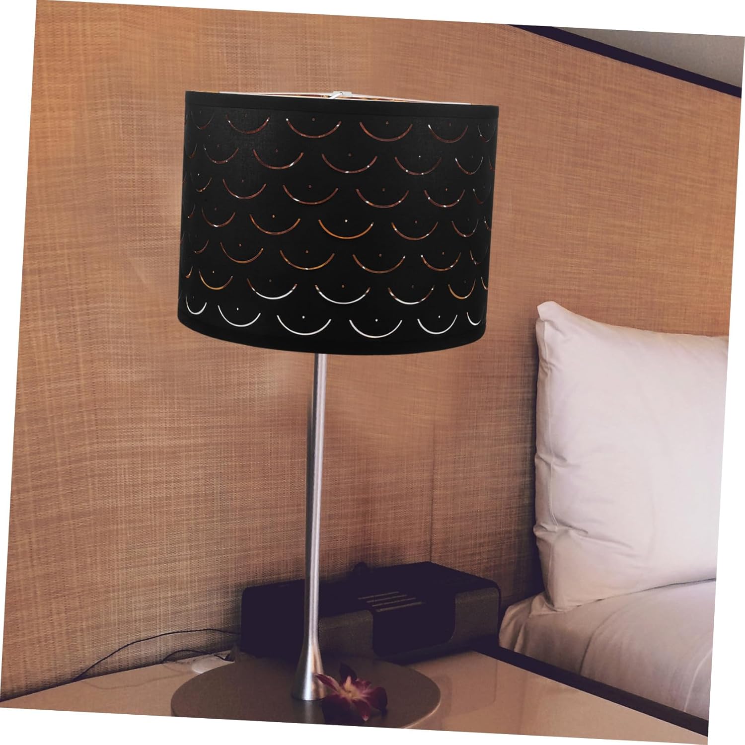 Large Fabric Lamp Shade for Table Lamps Navy for Ceiling Light Fixtures Replacement