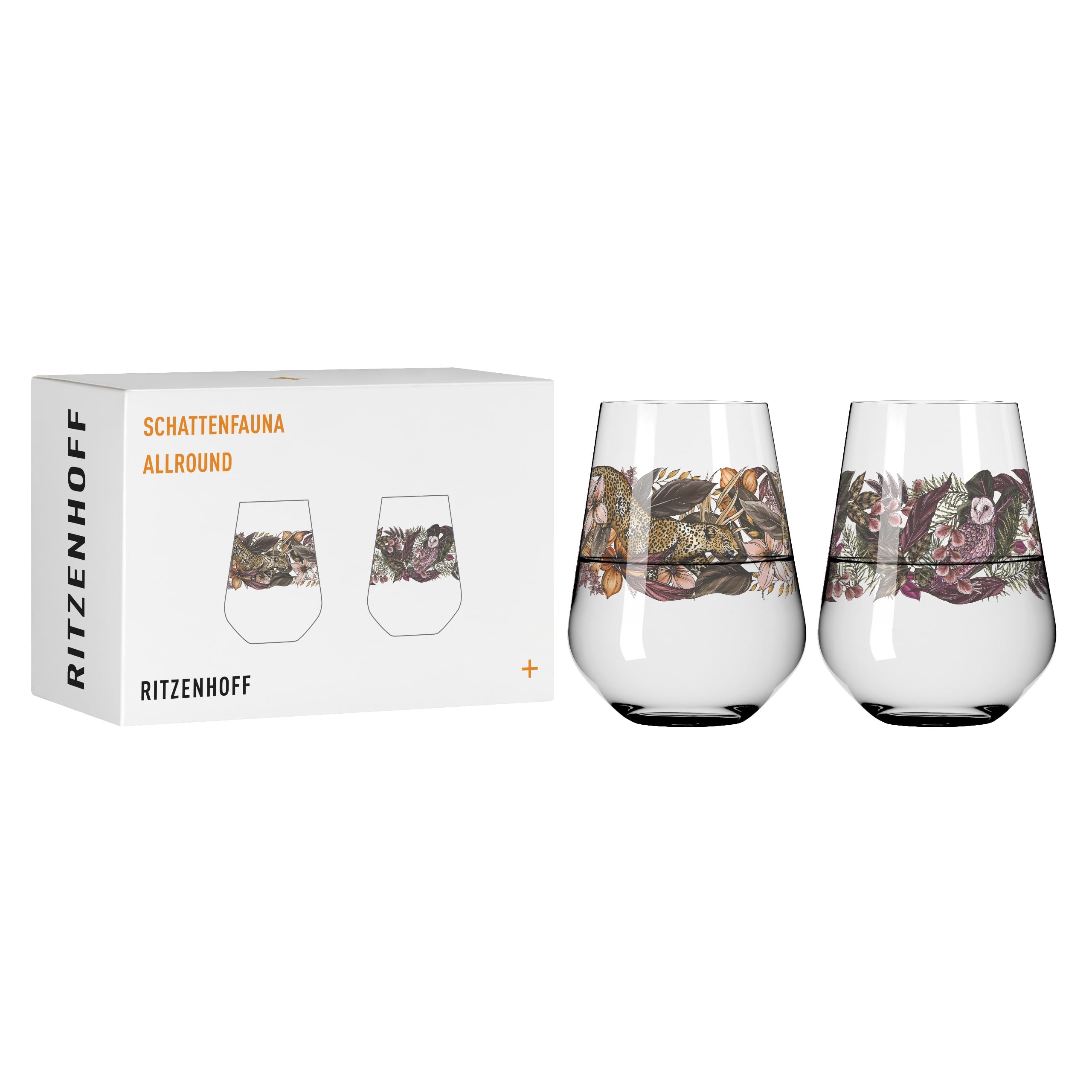 Verre universel duo Set N° 2 à offrir pour une crémaillère ou un anniversaire