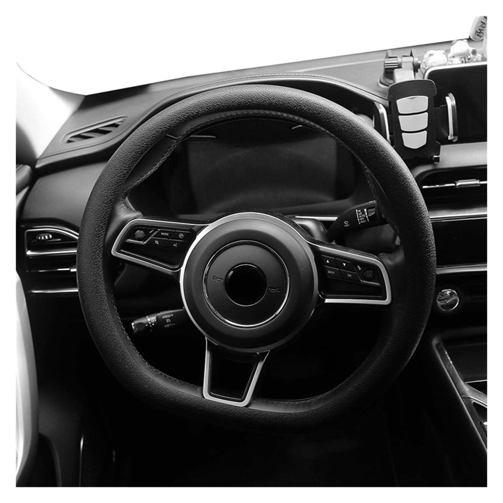 Accessori Coprivolanti per auto Custodia protettiva per volante universale Custodia protettiva Coprivolante auto in silicone antiscivolo Guanto per volante auto (Color : 3)