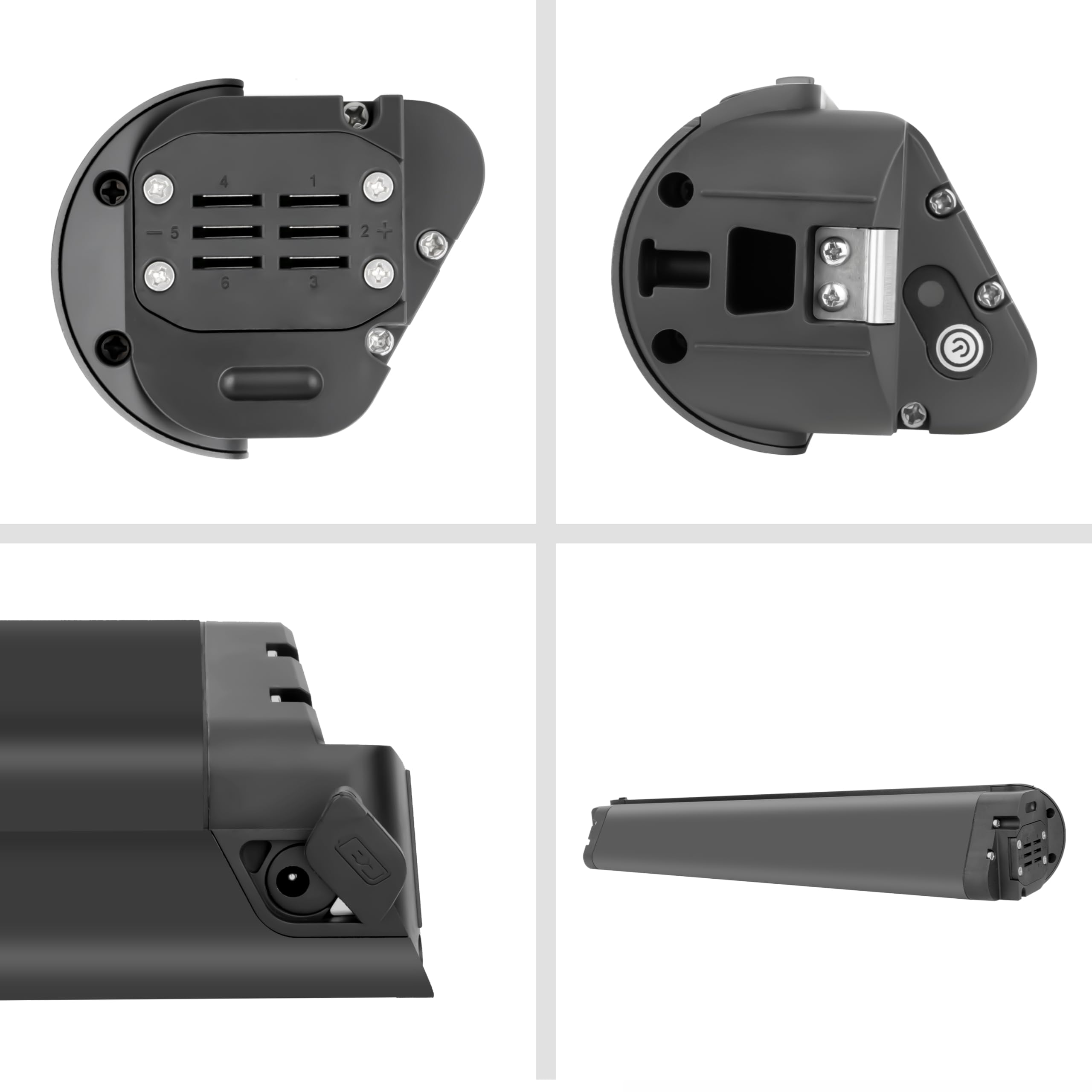 BIRD Bike Batteria Originale 36V, batterie al litio rimovibili con BMS per telai a V e A,C6F C6M