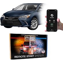 MPC Remote Start Kit Compatible with Toyota Camry 2012-2017 || Phone App Control || Plug and Play || Lock 3X to Start || USA Tech Support