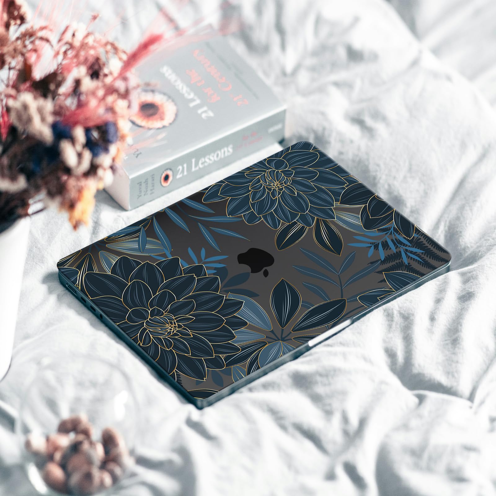 Funda para MacBook Pro de 14 pulgadas 2024-2021 M4 M3 M2 M1 Pro/Max Chip A3112 A3185 A3401 A2918 A2992 A2779 A2442, bonita y elegante carcasa rígida de plástico transparente y cubierta para