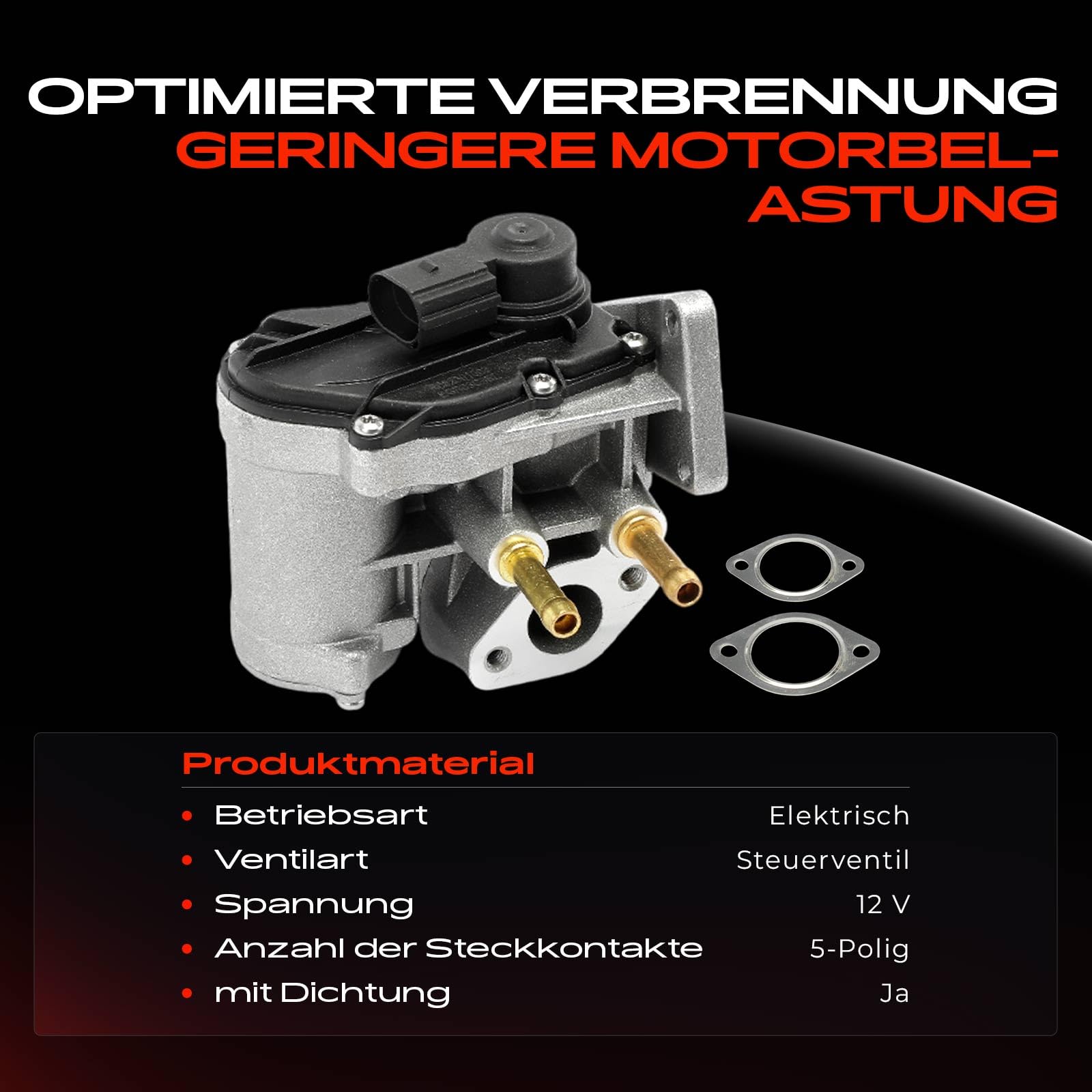 Frankberg AGR zawór zwrotny spalin do A3 Octavia II EOS Golf Plus J-e-t-t-a III P-a-s-a-t Polo T-o-u-r-a-n 2002-2008 555204