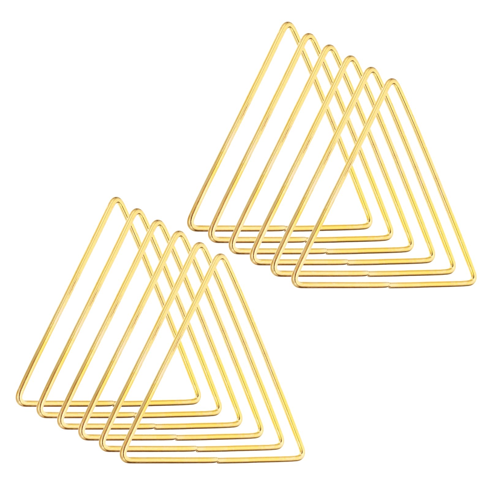 PATIKIL 4 Inch Triangle Dream Catcher Rings