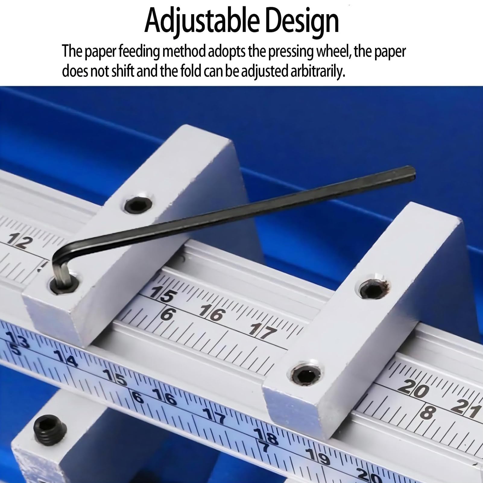 Cordatrice Elettrica Da 460 Mm, Cordonatrice E Perforatrice 3 In 1 Per Carta, Cordonatrice E Perforatrice Da 460 mm, Scala Precisa Integrata Nel Pannello.