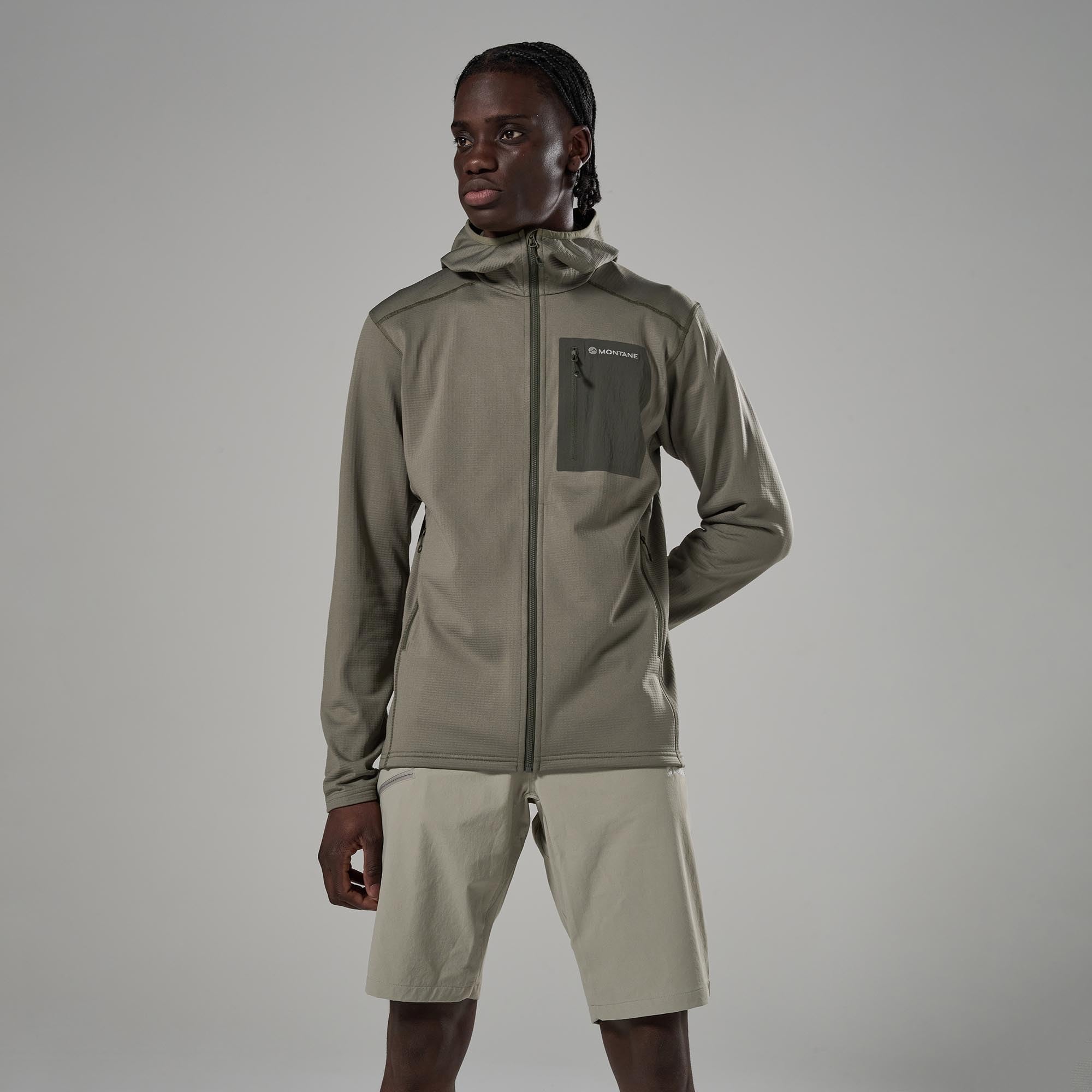 Montane Chaqueta de forro polar con capucha Protium CP para hombre