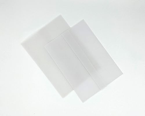 Miniatura 4 de Envoltura de invitación de vellum para invitaciones de boda y tarjetas de 5 x 7 (juego de 20)