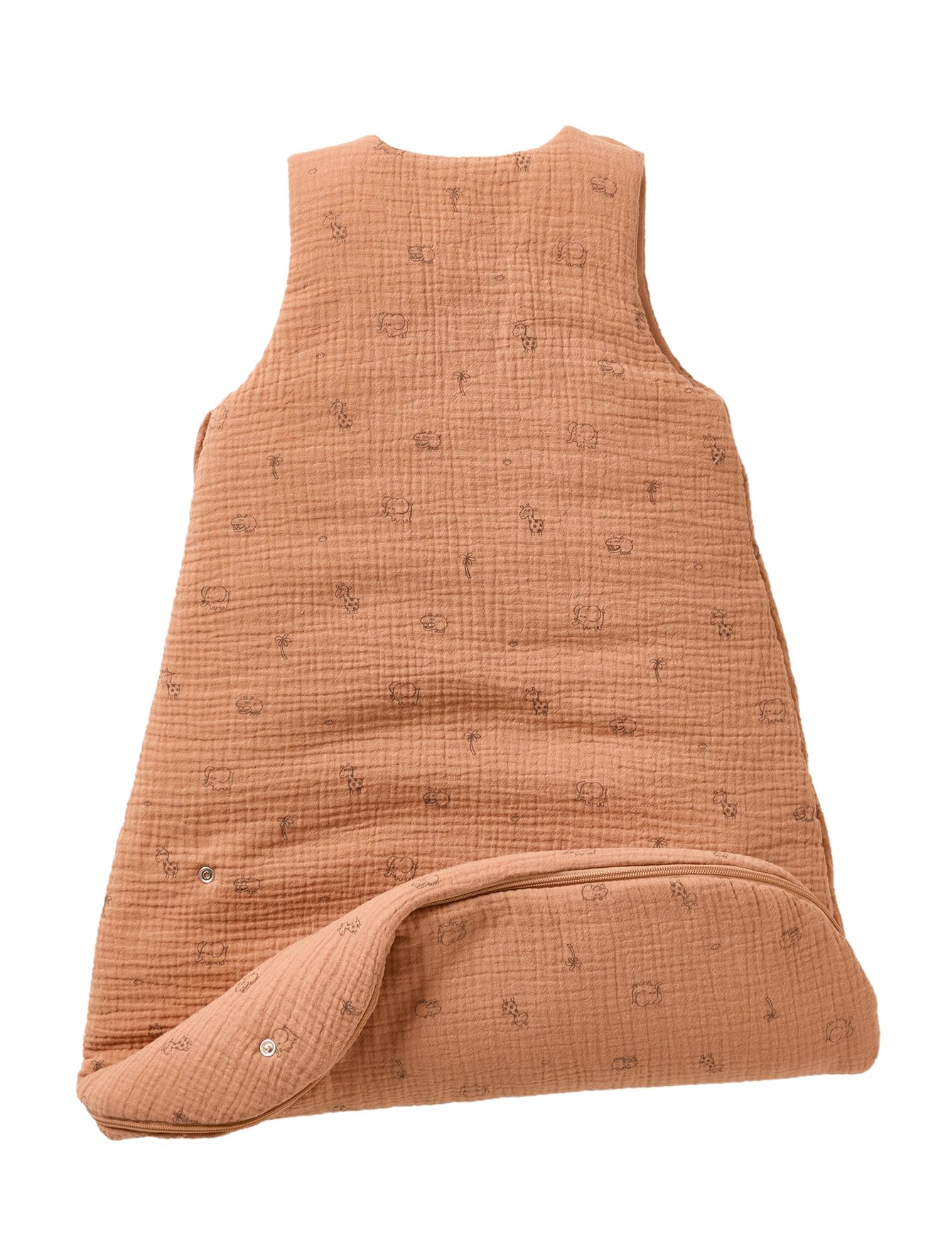Vertbaudet Baby Sommer-Schlafsack aus Bio-Baumwolle DSCHUNGEL TOG 2,5
