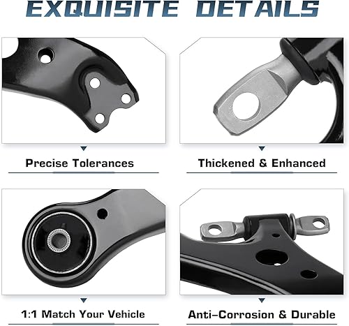 Miniatura 5 de 10 piezas de brazo de control inferior delantero con montaje de junta esférica para Lexus ES300 Toyota Camry 2002 2003 Barras de balanceo enlaces de