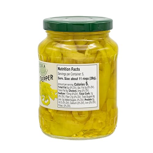 Miniatura 6 de Mama Fresca Anillos de plátano y pimienta, tarro de 12 onzas líquidas (paquete de 12)